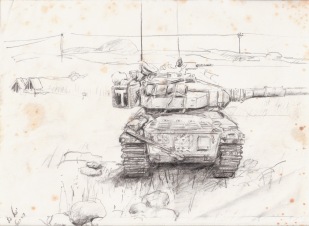 טנק בגולן 1982