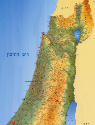 מפת ישראל_צפון